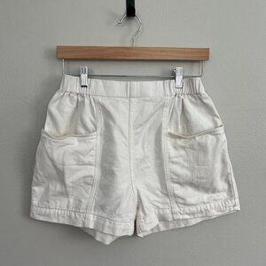 Uniqlo U - Easy Denim Shorts - White